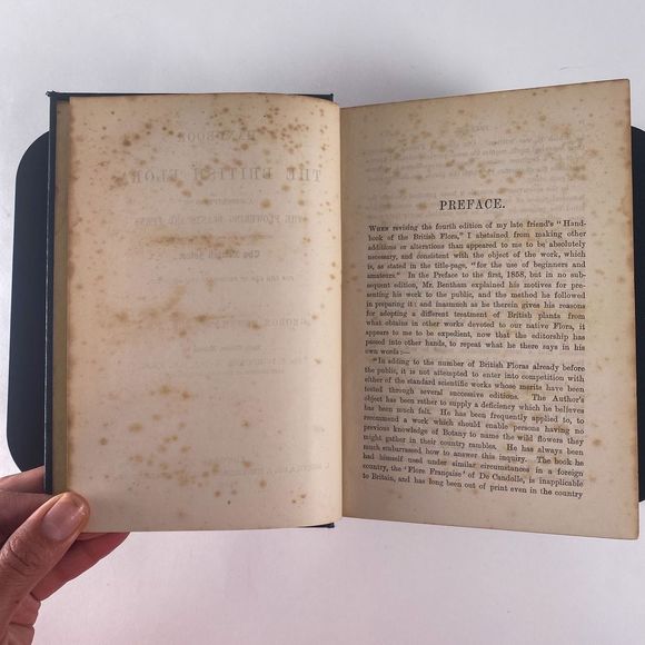 1895 Handbook of British Flora by George Bentham - Picture 8 of 13